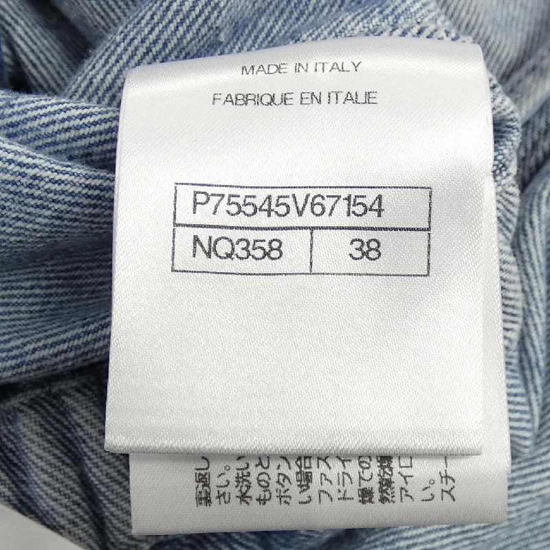 CHANEL LOOK34 P75545V67154 Áo khoác denim - Hàng hiệu Authentic 821364
