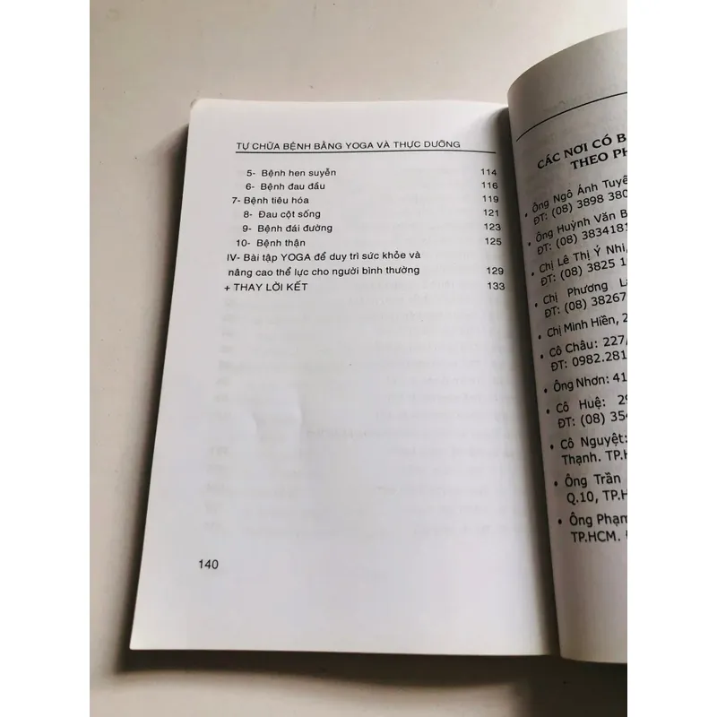 TỰ CHỮA BỆNH BẰNG YOGA VÀ THỰC DƯỠNG 601967