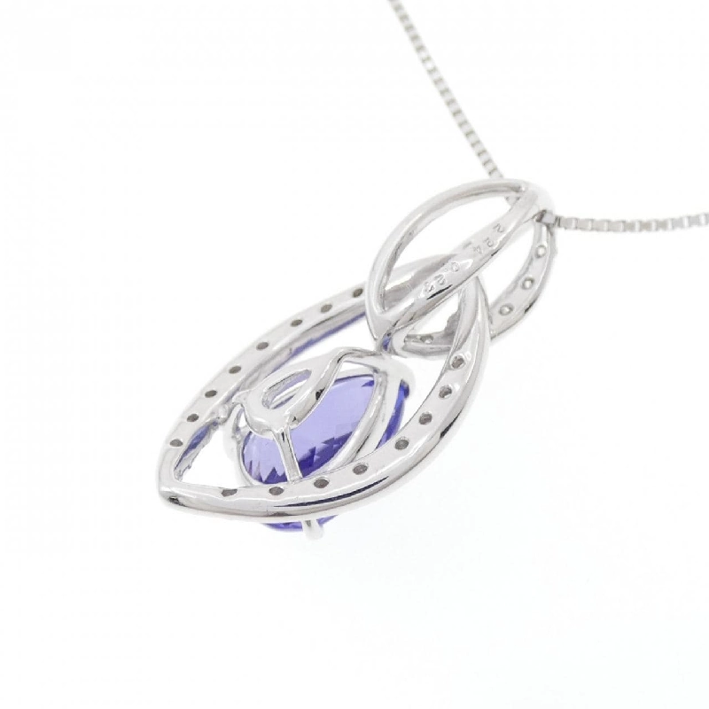 K18WG Đá Tanzanite Dây Chuyền 2.24CT - Hàng hiệu Chính hãng 862492