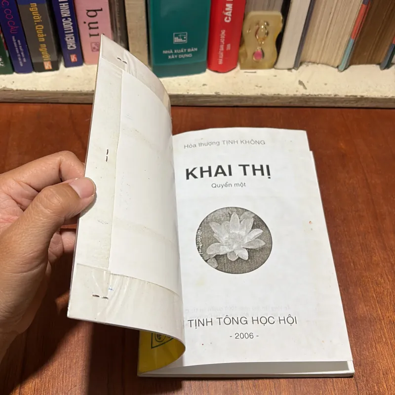 II Sách Phật Giáo: Hoà Thượng Tịnh Không Khai Thị (Quyển 1) - Tịnh Tông Học Hội - 2006 791090