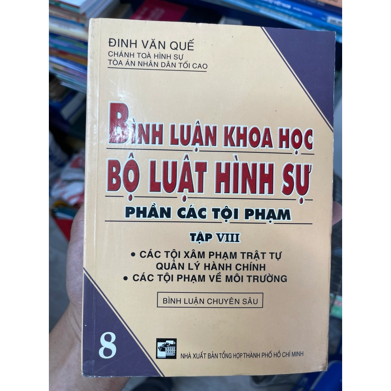 Bình luận khoa học Bộ luật Hình sự (tập 8) 302225