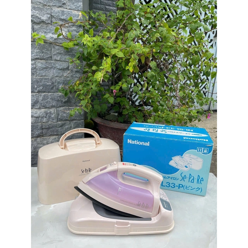 Bàn ủi hơi nước National không dây 504016