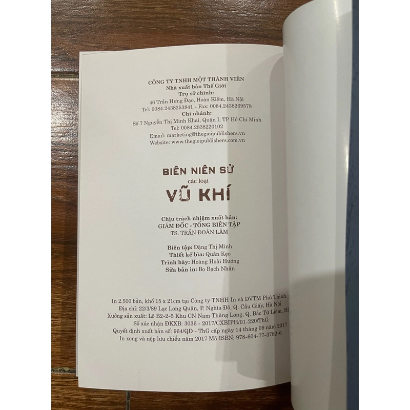 Biên niên sử các loại Vũ Khí (k2) 530205