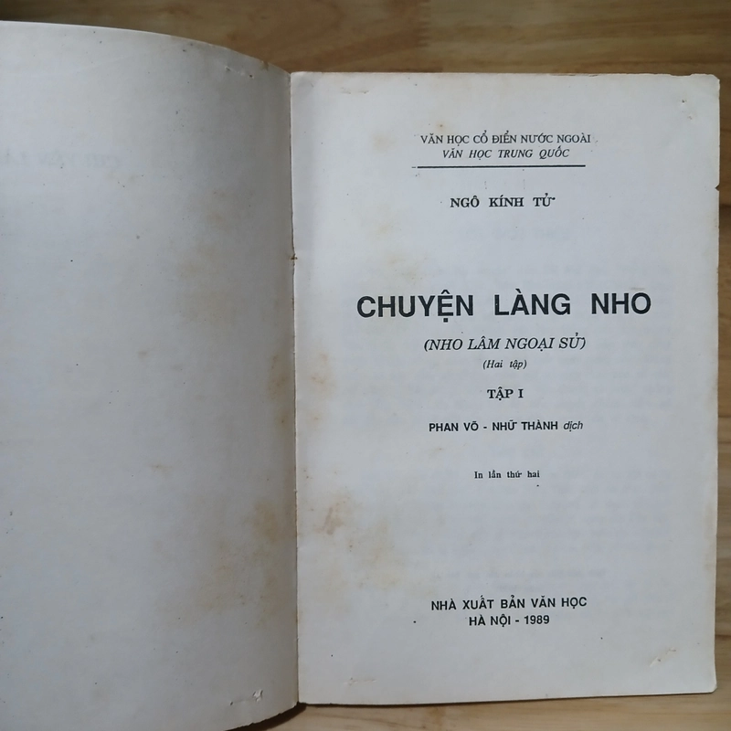 Chuyện Làng Nho (Nho Lâm Ngoại Sử) - Ngô Kính Tử 520923