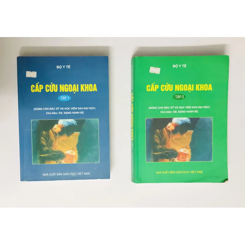 2 cuốn cấp cứu ngoại và nội khoa  758065