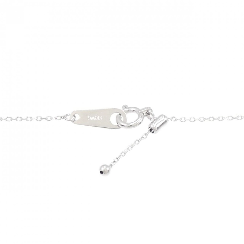 K18WG Dây chuyền kim cương chéo 0.21CT - Hàng hiệu Chính hãng 864582