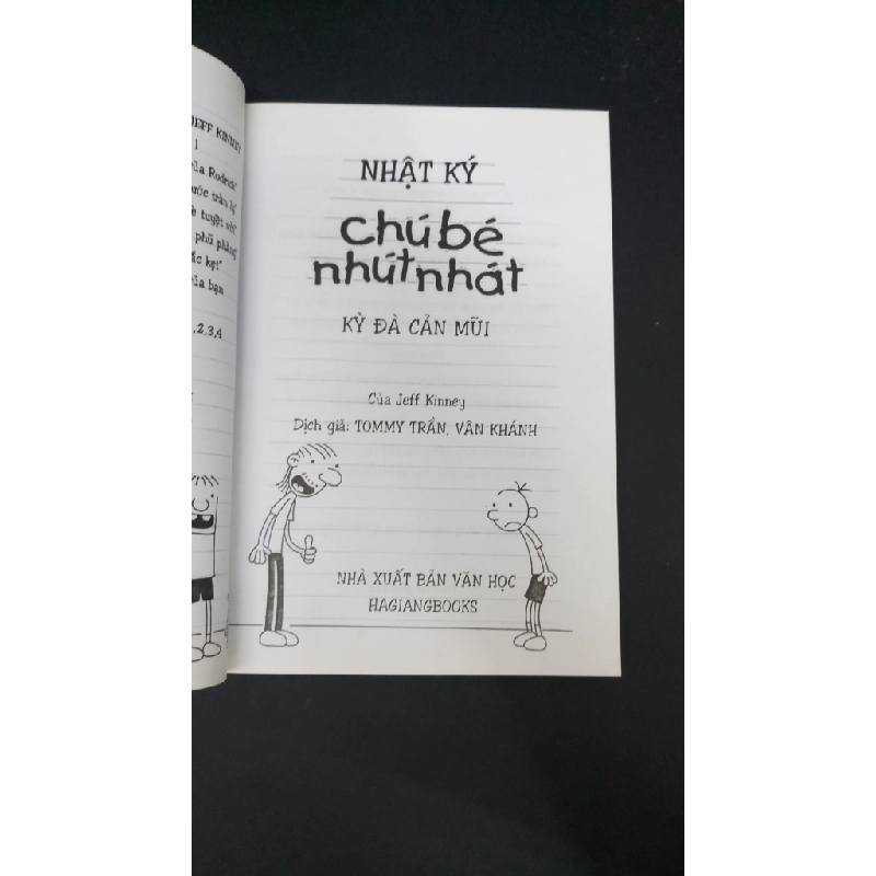 Nhật ký chú bé nhút nhát kỳ đà cản mũi 7 mới 80% bẩn bìa, ố nhẹ, tróc gáy 2015 HCM2811 Jeff Kinney VĂN HỌC 353585