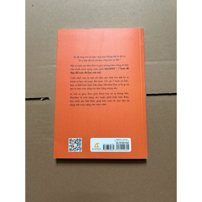 Manifest - 7 bước để thay đổi cuộc đời bạn mãi mãi 605127