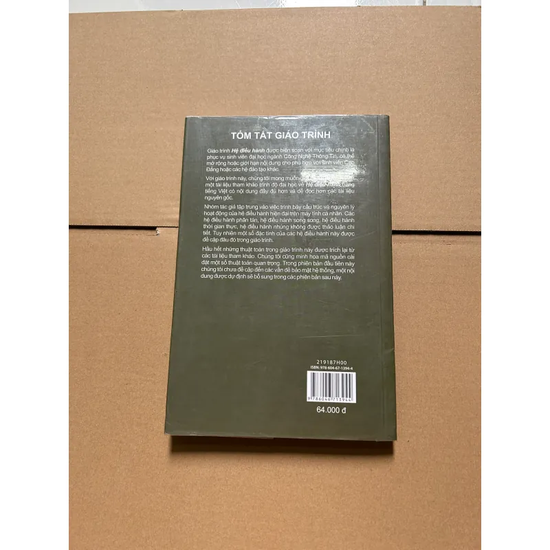 Hệ điều hành - Trần Trung Dũng - Phạm Tuấn Sơn 745892