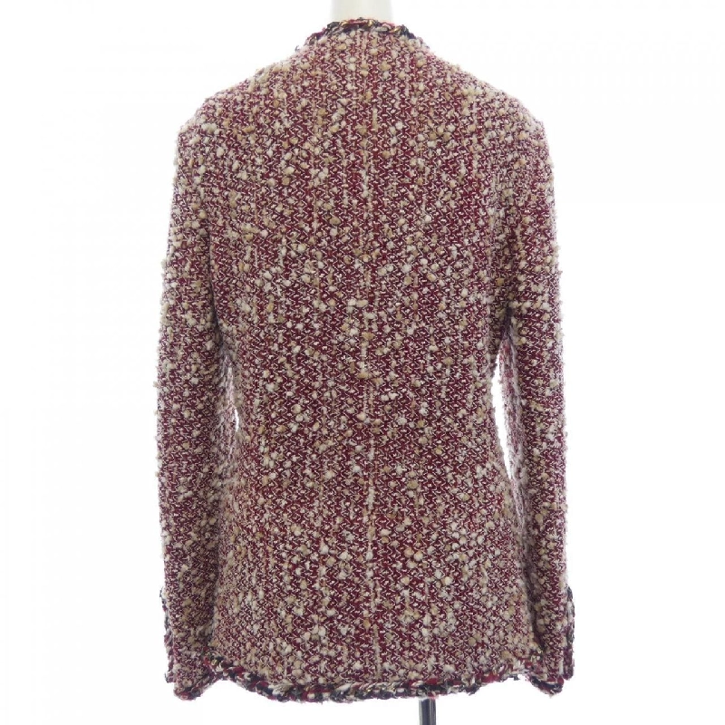 Áo khoác không cổ CHANEL P49462V36352 627842