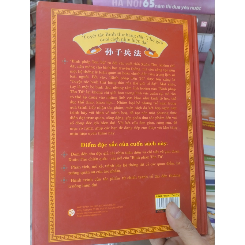 Binh pháp tôn tử. Tuyệt tác binh thư hàng đâu thế giới. Bìa cứng 315534