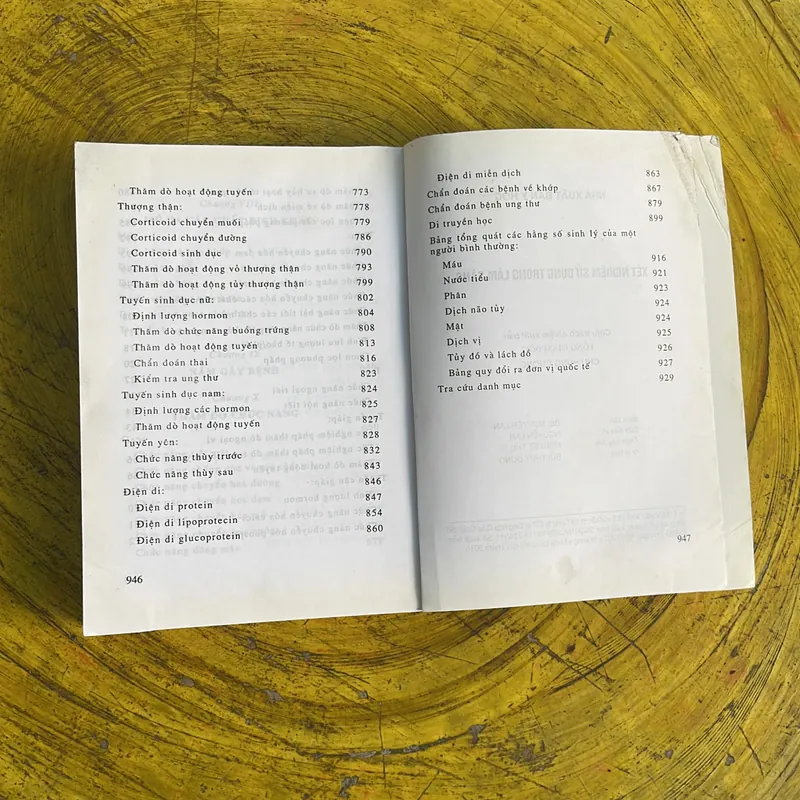 XÉT NGHIỆM SỬ DỤNG TRONG LÂM SÀNG- GS.TS. NGUYỄN THẾ KHÁNH GS.TS. PHẠM TỬ DƯƠNG 718000