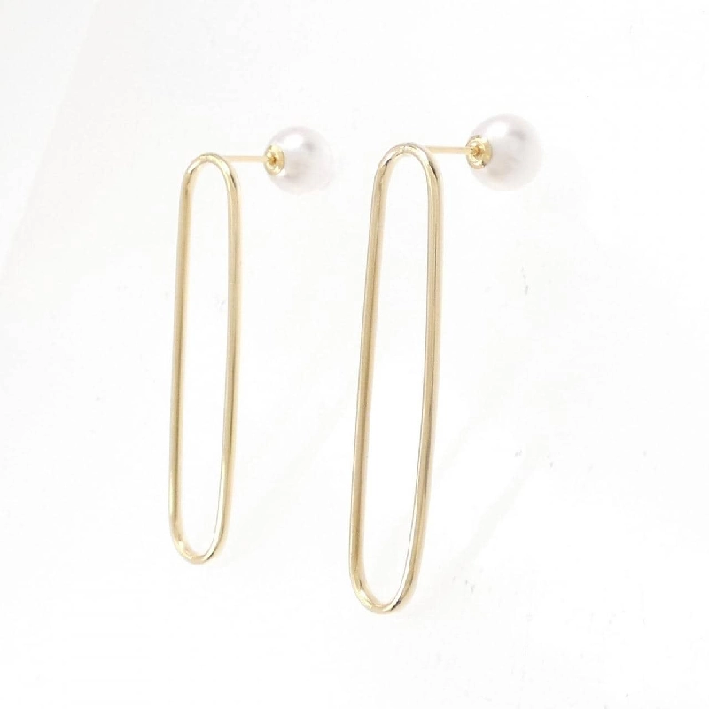 Bông tai ngọc trai Akoya K18YG 7.5mm - Hàng hiệu Chính hãng 871708