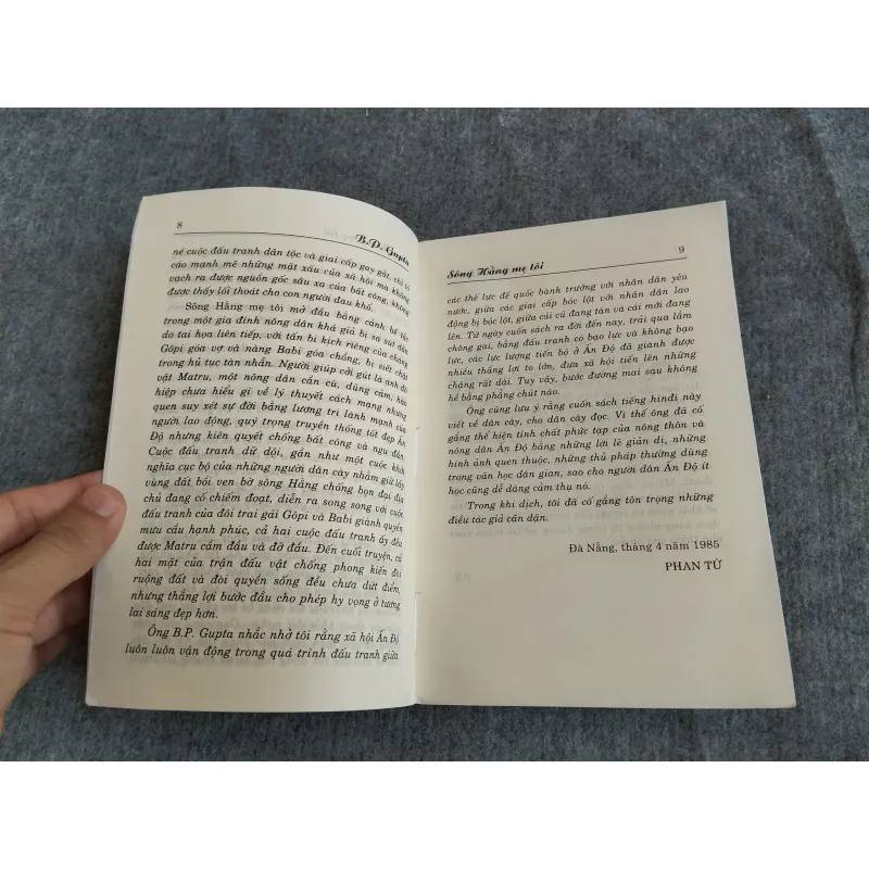 SÔNG HẰNG MẸ TÔI - BHAIRAVA PRASAD GUPTA 574661