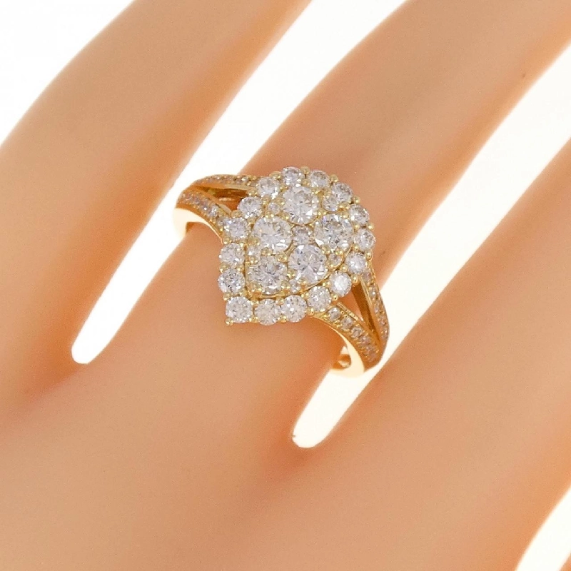 Nhẫn kim cương K18YG 1.00CT - Hàng hiệu chính hãng 860022