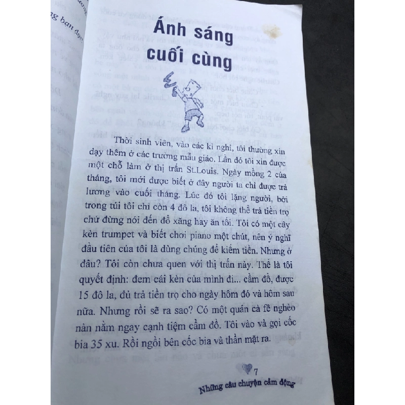 Những câu chuyện cảm động 2005 mới 70% bẩn nhẹ Mai Hương HPB0906 SÁCH VĂN HỌC 349602