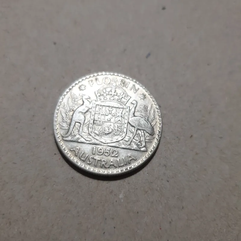 Xu bạc chuẩn cổ Úc 1952 1036765