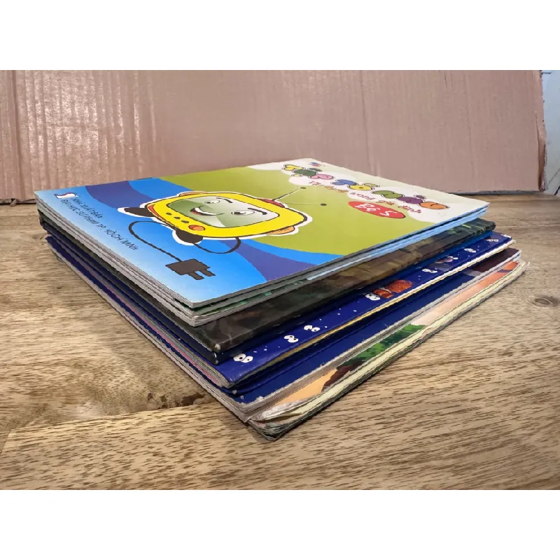 Combo 9 cuốn tranh, tô màu thiếu nhi, bìa cứng + mềm, mới 60% SBM2108 342542
