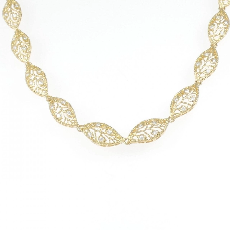 K18YG Dây chuyền kim cương 2.23CT - Hàng hiệu Authentic 858582