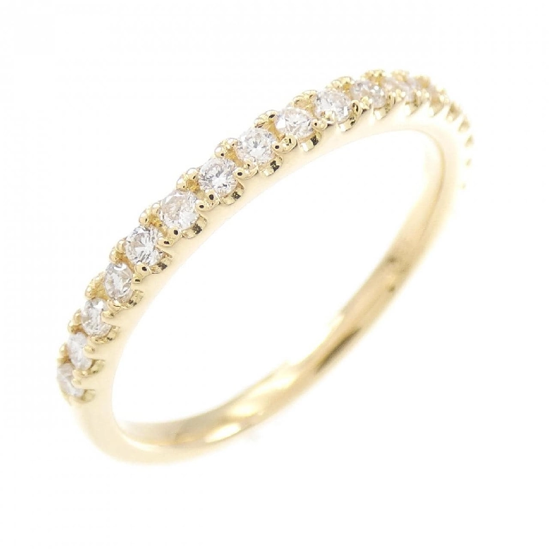 Nhẫn kim cương K18YG Half Eternity 0.20CT - Hàng hiệu Chính hãng 856063
