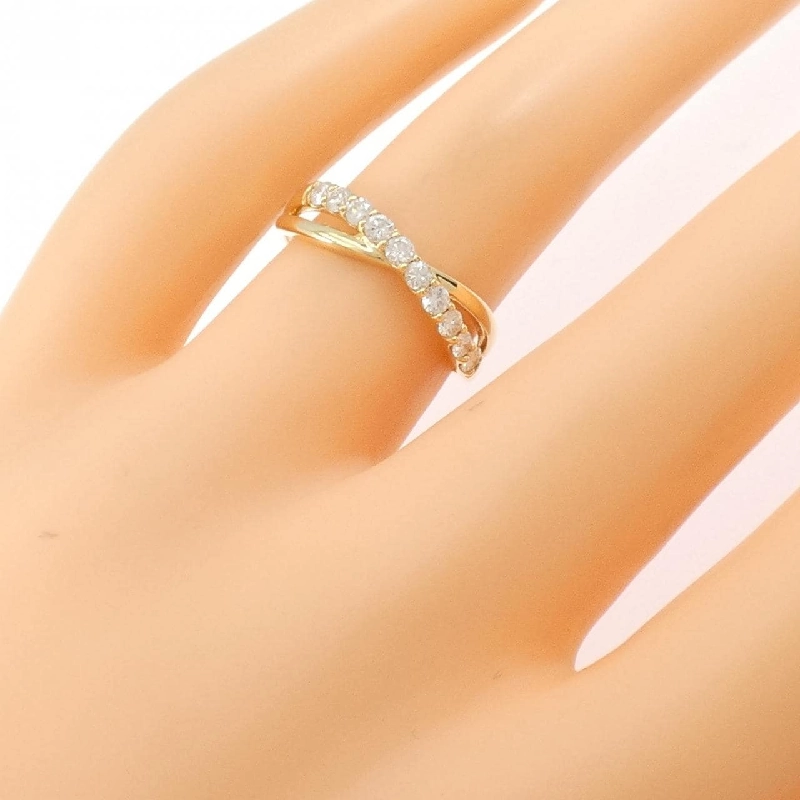 Nhẫn kim cương K18YG 0.30CT - Hàng hiệu Authentic 854898