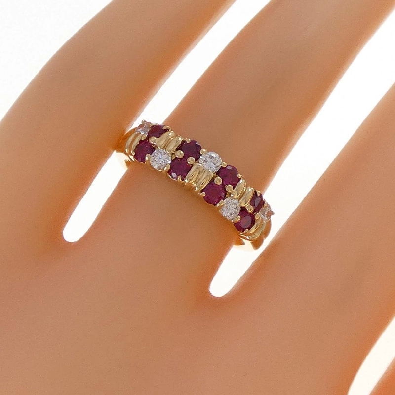 Nhẫn Ruby 0.56CT - Hàng hiệu Authentic Mikimoto 836120