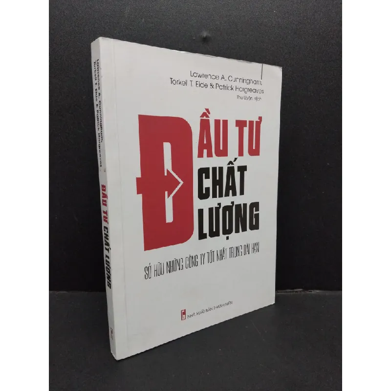 [Sách Cũ SCGR] Đầu tư chất lượng mới 90% bẩn nhẹ 2021 HCM1008 MARKETING KINH DOANH 683767