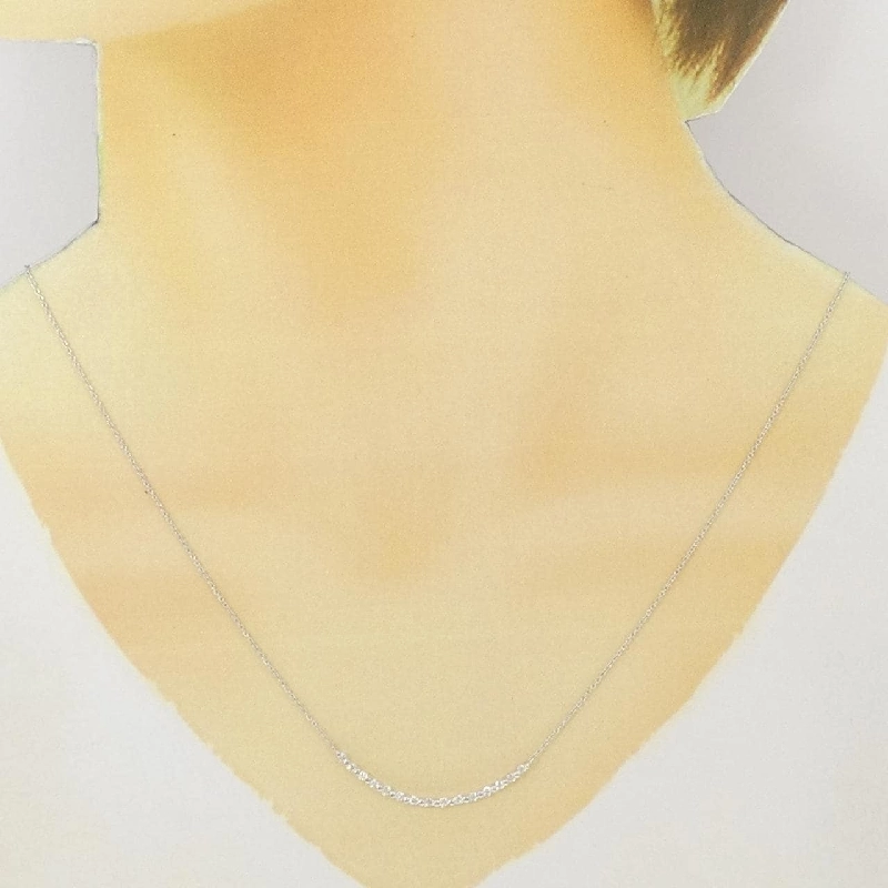 Dây chuyền kim cương K18WG 0.30CT - Hàng hiệu Chính hãng 858570