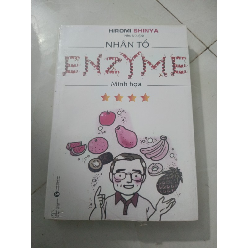 Sách nhân tố enzim - minh họa, còn mới 60263