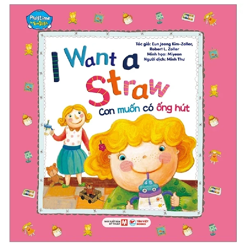 Playtime In English - Level 2 - I Want A Straw - Con Muốn Có Ống Hút - Joshua Ryu, Butter English, Miyeon 284886