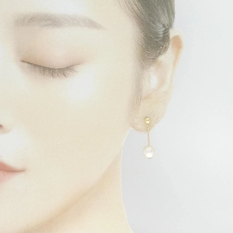 K18YG Bông tai ngọc trai Akoya 8.5mm - Hàng hiệu Chính hãng 876767