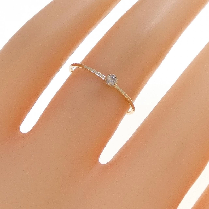 Nhẫn kim cương K10YG 0.03CT - Hàng hiệu chính hãng 851549