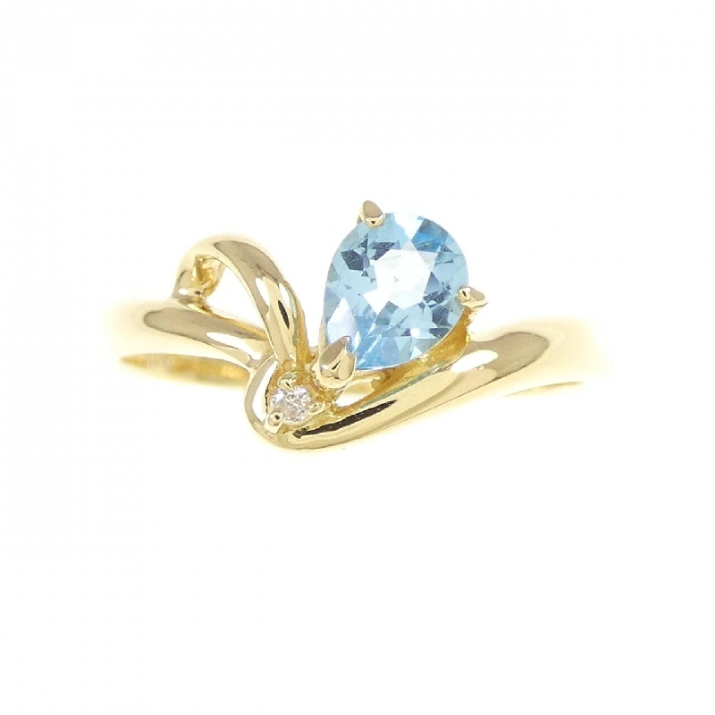 Nhẫn Blue Topaz K18YG 0.35CT 667913