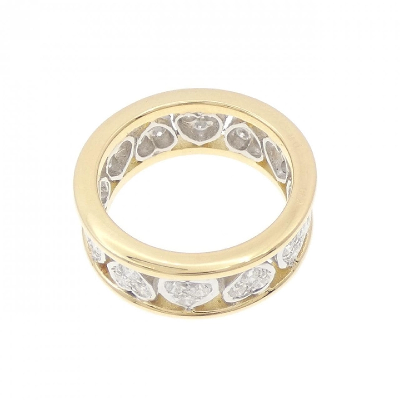 Nhẫn kim cương hình trái tim K18YG/K18WG 0.85CT - Hàng hiệu Authentic 852319