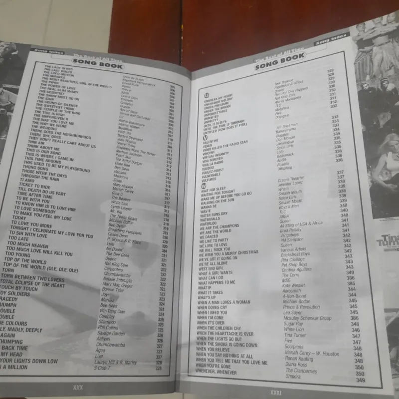 The Best SONGBOOK of all time 930830