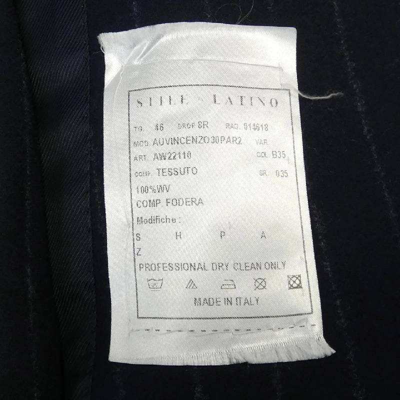 STILE LATINO NAPOLI AW22110 Suit - Hàng hiệu Authentic 901631