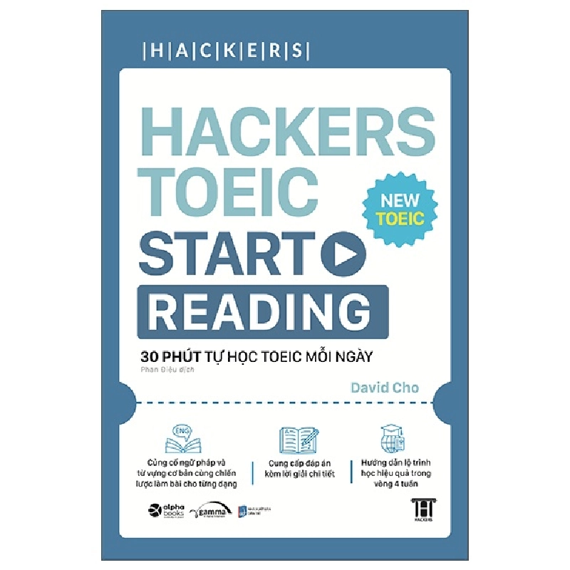 Hackers Toeic Start Reading - 30 Phút Tự Học Toeic Mỗi Ngày (2022) - David Cho 744399