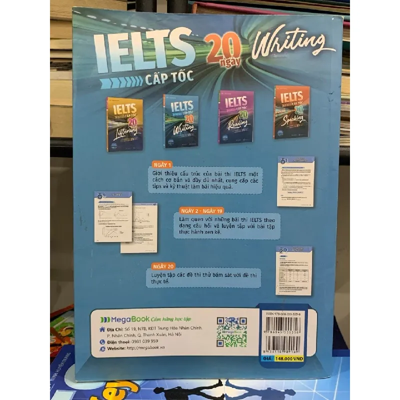 IELTS Cấp tốc – 20 ngày Writing – MegaBook biên soạn 592502