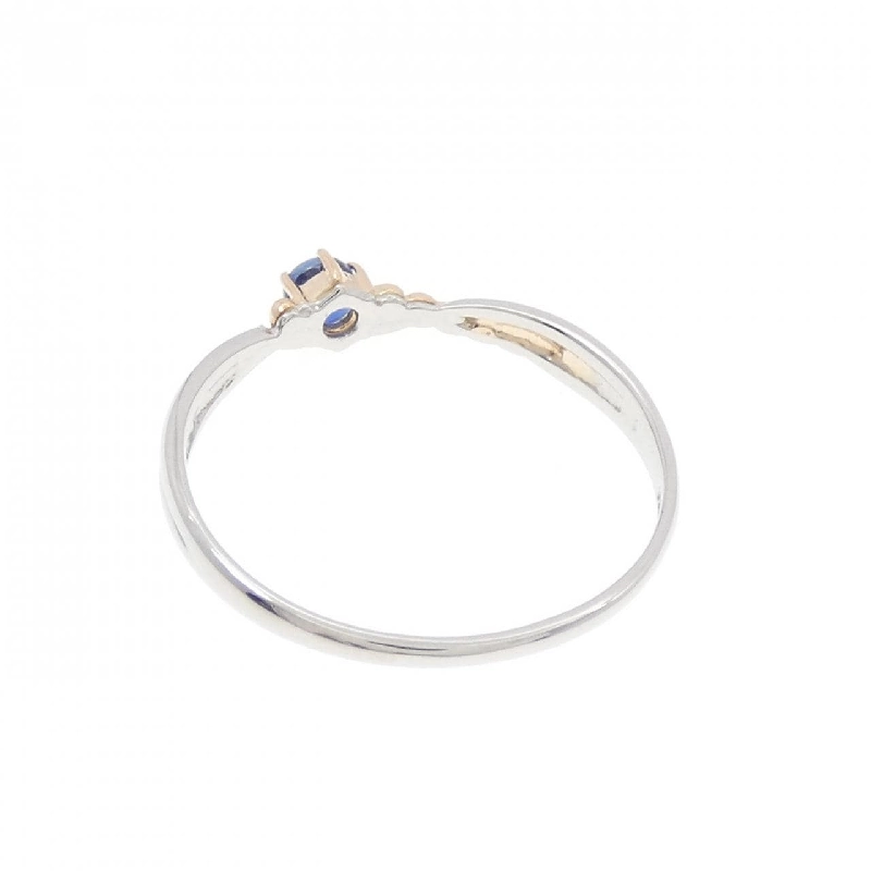 Nhẫn Sapphire PT900/K18PG 670246