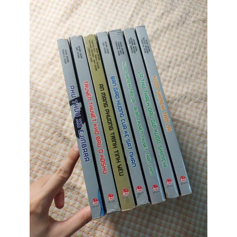 COMBO 7 CUỐN THÁM TỬ LỪNG DANH CONAN - PHẦN ĐẶC BIỆT - BẢN TIỂU THUYẾT 713709