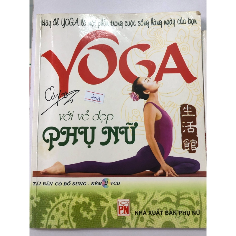 YOGA VỚI VẺ ĐẸP PHỤ NỮ - 100 trang, nxb: 2008 315362