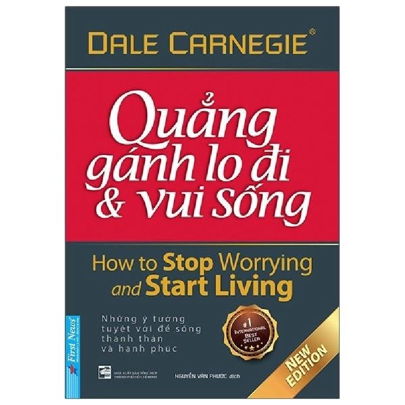 Quẳng Gánh Lo Đi & Vui Sống (Bìa Mềm) 2021 - Dale Carnegie New 100% HCM.PO 33740