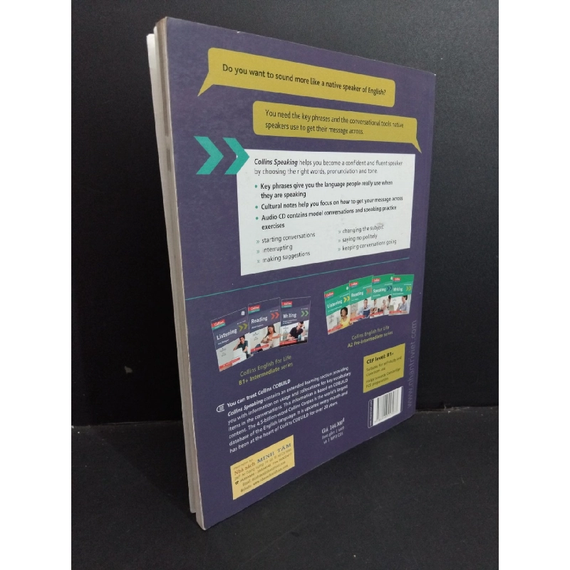Collin English for life speaking mới 90% ố 2013 HCM1712 Cheryl Pelteret HỌC NGOẠI NGỮ 918808