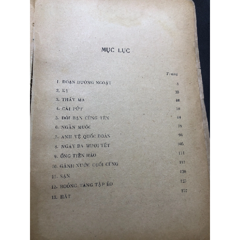 Đoạn đường ngoặt 1982 mới 50% ố vàng Nông Viết Toại HPB0906 SÁCH VĂN HỌC 459105