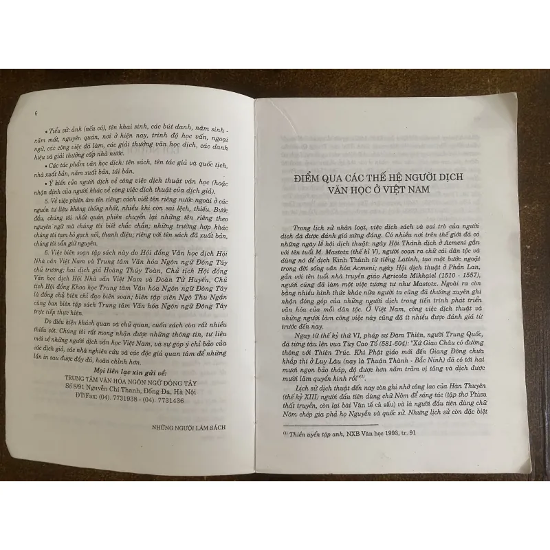 Những người dịch Văn học Việt Nam- công ty sách Đông Tây 1019486