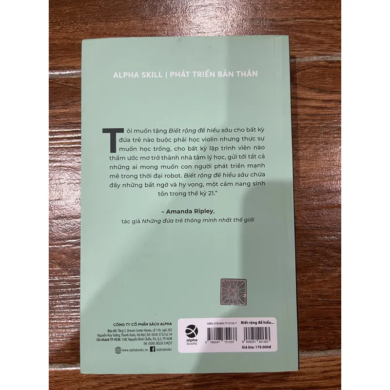 Range - Biết Rộng Để Hiểu Sâu - David Epstein (k3) 606329