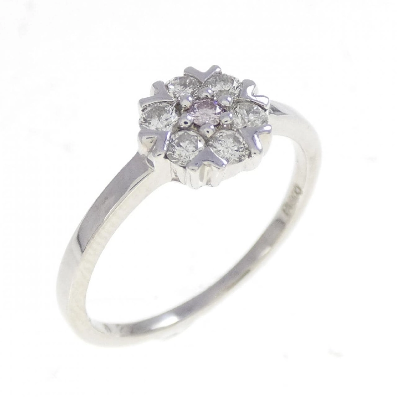 Nhẫn kim cương hồng PT900 hoa 0.02CT - Hàng hiệu Authentic 851203