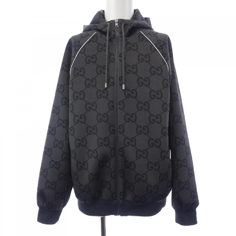 Gucci GUCCI Áo khoác zip Jumbo GG có sọc web 771619 XJF52 - Hàng hiệu Chính hãng 893252