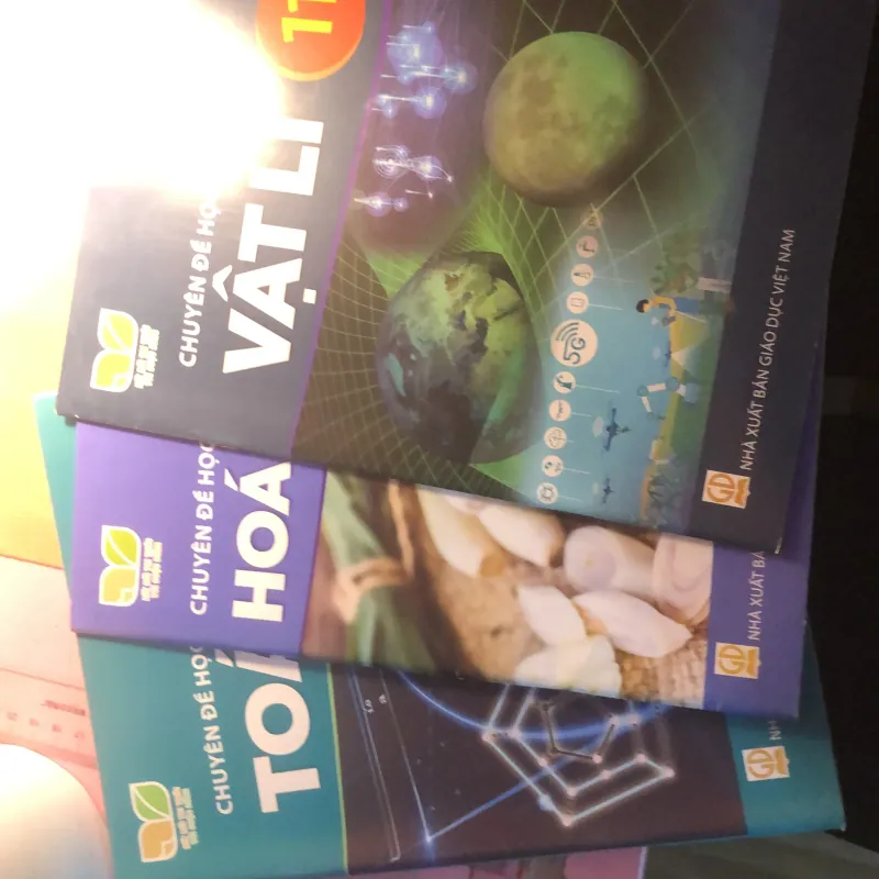 Combo 3 cuốn sách cđht toán lý hóa 11 782184