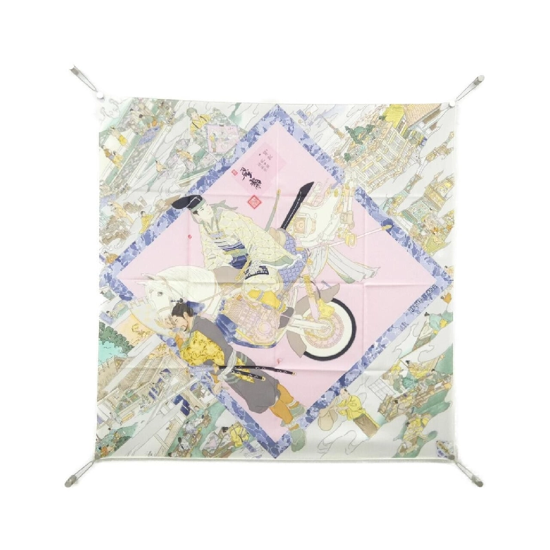 Hàng hiệu Authentic HERMES LES ARTISANSD`S HERMES Khăn quàng cổ 003335S 807435